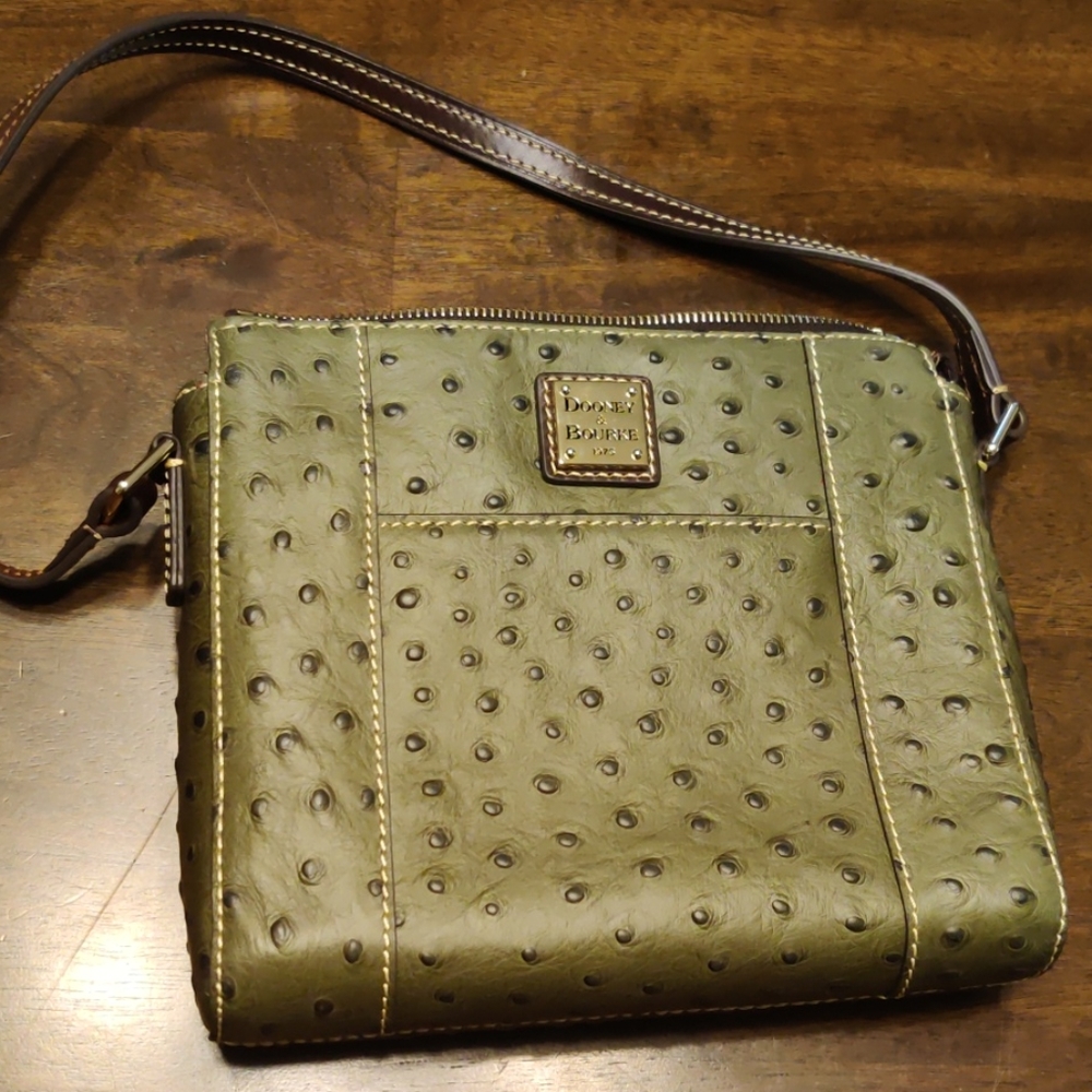 Dooney & Bourke Lexington ostrich crossbody